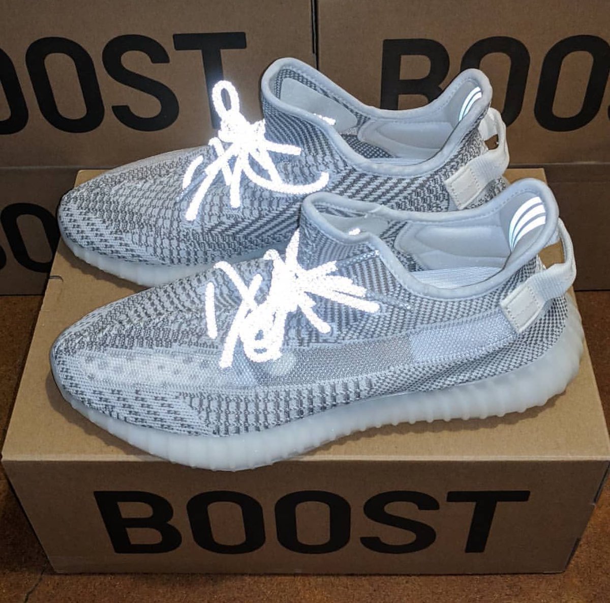 stockx yeezy static reflective