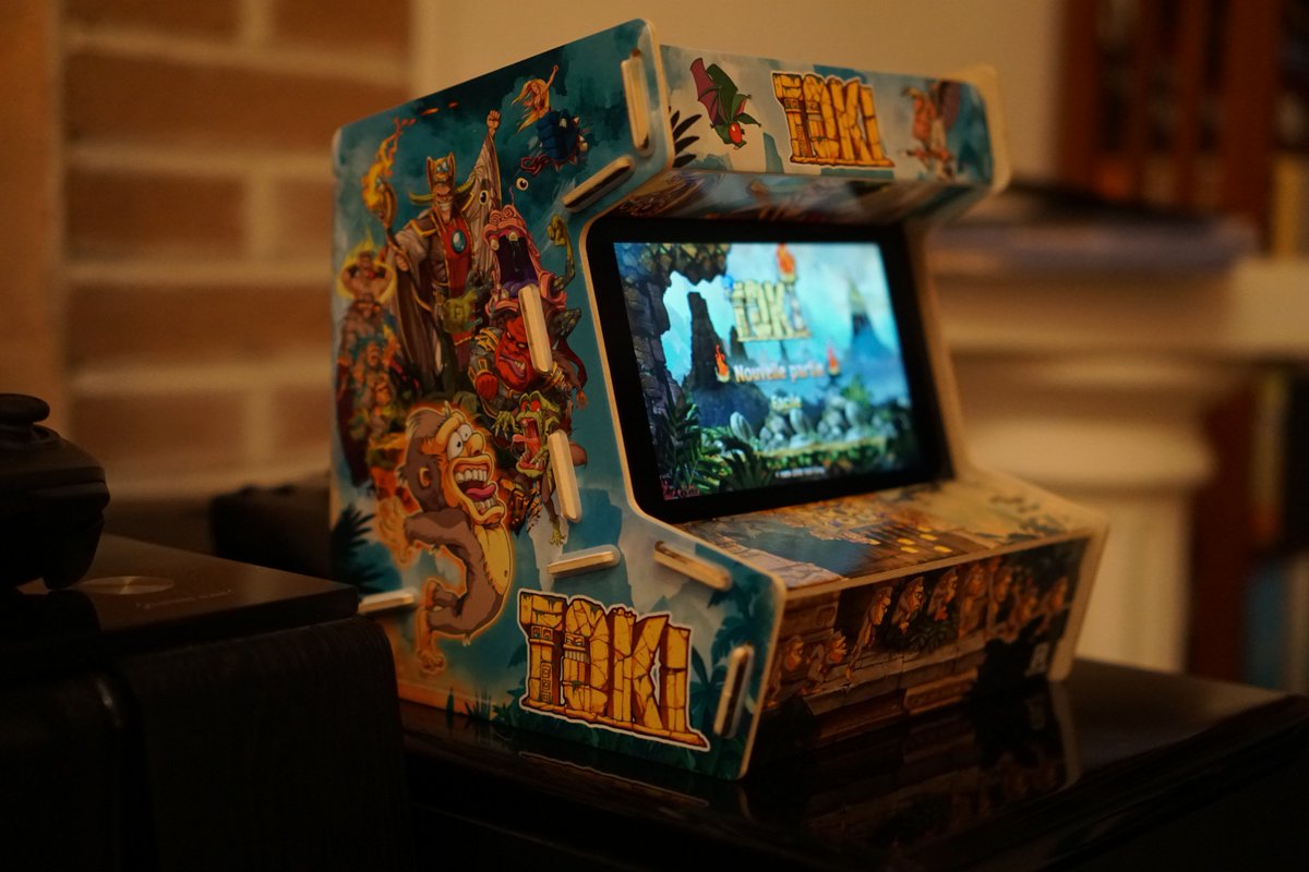 GillowelRelax's tweet photo. Sympa cette borne de #Toki !
Montage en vidéo sur #PixelPlus https://t.co/VjesCRgr34