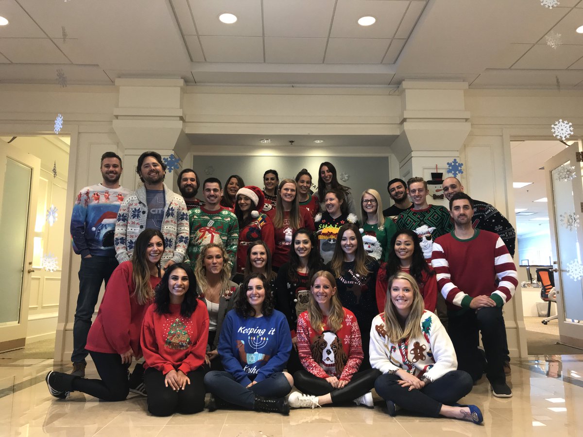 HAPPY HOLIDAYS!!! Wishing everyone a jolly, fun, and stress free holiday season! We can't wait to work with you all in 2019! 🤶🎅🎄⛄️❄️🍪🥛🎁🕎 #uglysweater #happyholidays #happynewyear #2019herewecome #holidays #holidayjobsearch #2019hiring