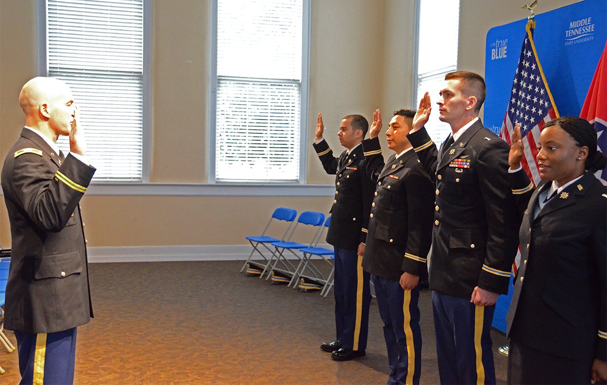 MTSU commissions four as U.S. Army second lieutenants
mtsunews.com/fall-2018-rotc…