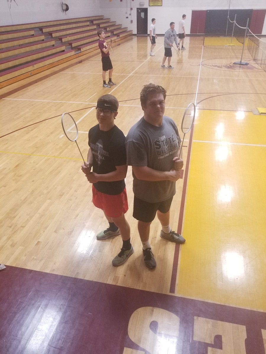 641Cowboy's tweet photo. Denver high school badminton champs!!! Back to back championships. Brock Farley and Nate Eggena. https://t.co/8nyWjkMqyM