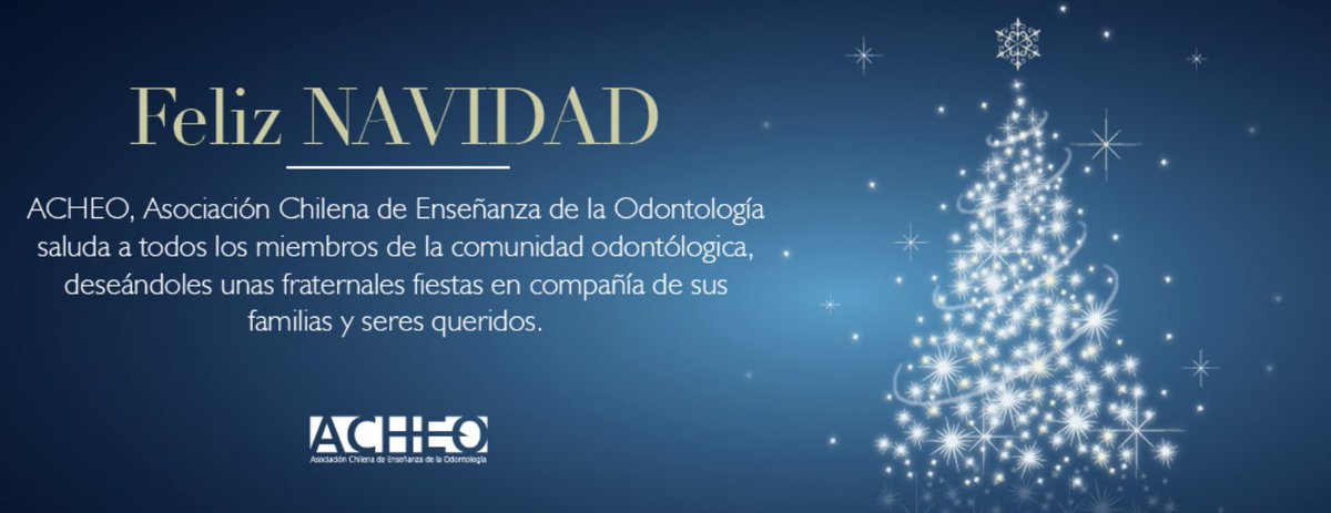 ACHEO3's tweet photo. En esta fecha queremos desearles fraternalmente a todos los profesores y alumnos que hacen parte de la comunidad odontológica de ACHEO, unas muy felices y tranquilas fiestas en compañia de sus familias y seres queridos... https://t.co/qpgMaOfw06