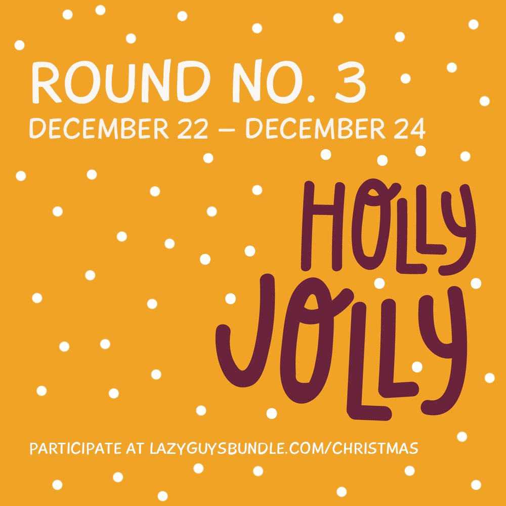 Round No. 3 🎁 of the Lazy Christmas 2018 🎄 already? Ho ho ho, yes! 🥰 Participate at lazyguysbundle.com/christmas #christmas #games #indiegames #gaming #giveaway