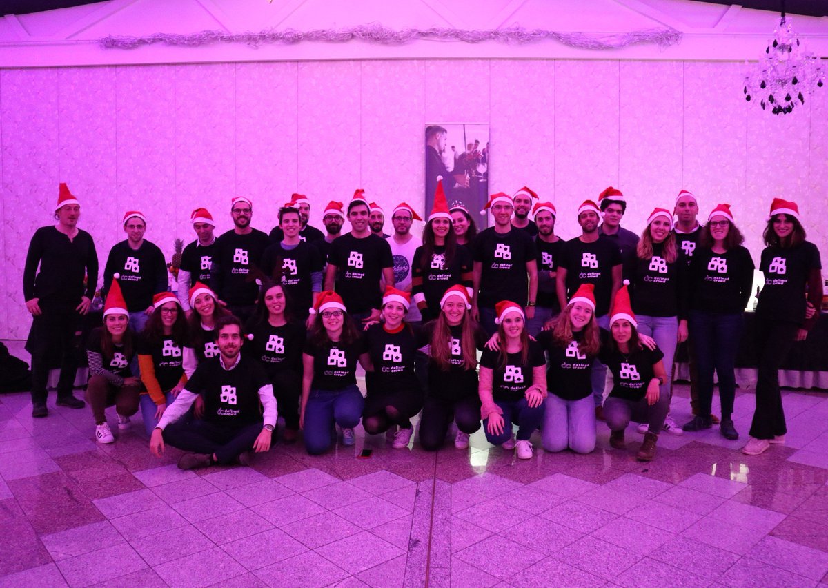 Happy Holidays from (most) of the DC team in Portugal [Lisbon &amp; Porto]. Want to join us for the next one? Both offices are hiring: bit.ly/2AcJDZN