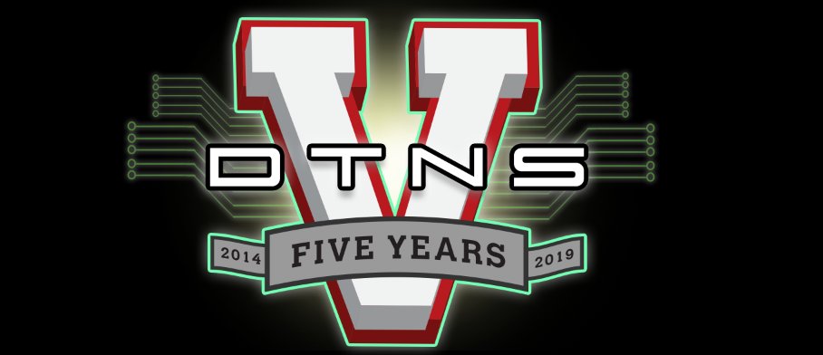 LenPeralta's tweet photo. Here’s a look at the @dailytechnewssh 5 year logo I created with the help of @jollyroger and @acedtect. Good stuff for @Patreon backers in 2019! https://t.co/J95OkQP9Rl