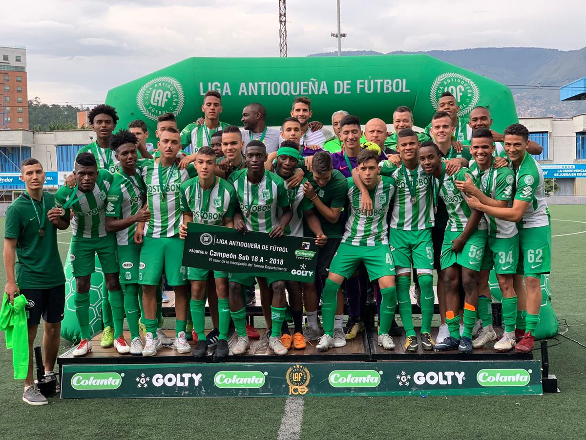 AntioquiaLAF's tweet photo. #FinalesLAF2018
¡@nacionaloficial campeón de la Sub 18 A!
#TorneosDepartamentales https://t.co/F3ynmxNkEV