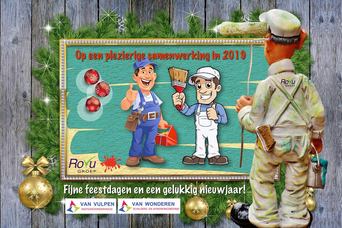 Fijne Feestdagen en een Gezond, Gelukkig &amp; Succesvol 2019 toegewenst!