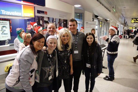 An incredible week. A pleasure, a privilege @BBCRadioManc The unveiling of #OurEmmeline Our traditional Christmas singalong with @ColePage1 Festive concert with the excellent @BBCPhilharmonic and today surrounded by Christmas love  @manairport Thanks as always @ HelenBrown75