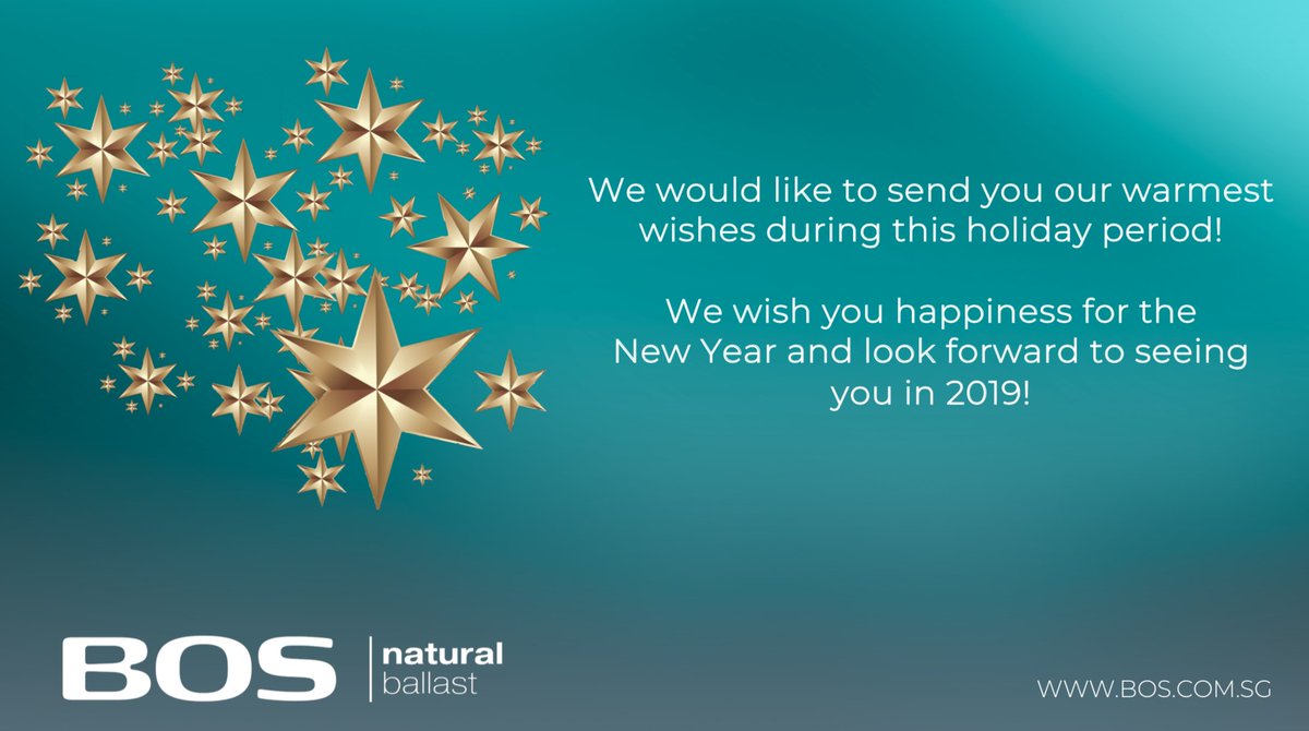 We wish you a wonderful holiday season and all the best for 2019!