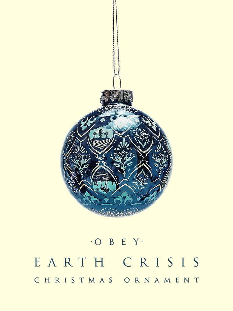 subliminal_art's tweet photo. Along with select @obeygiant signed offsets and prints from #JayHowell and #MelKadel, we'll have the EARTH CRISIS Globe Ornament available at our Holiday Sale this Saturday, December 22nd at @subliminal_art. Visit us on IG: @subliminalprojects for more info. https://t.co/uMIS0cw2cf