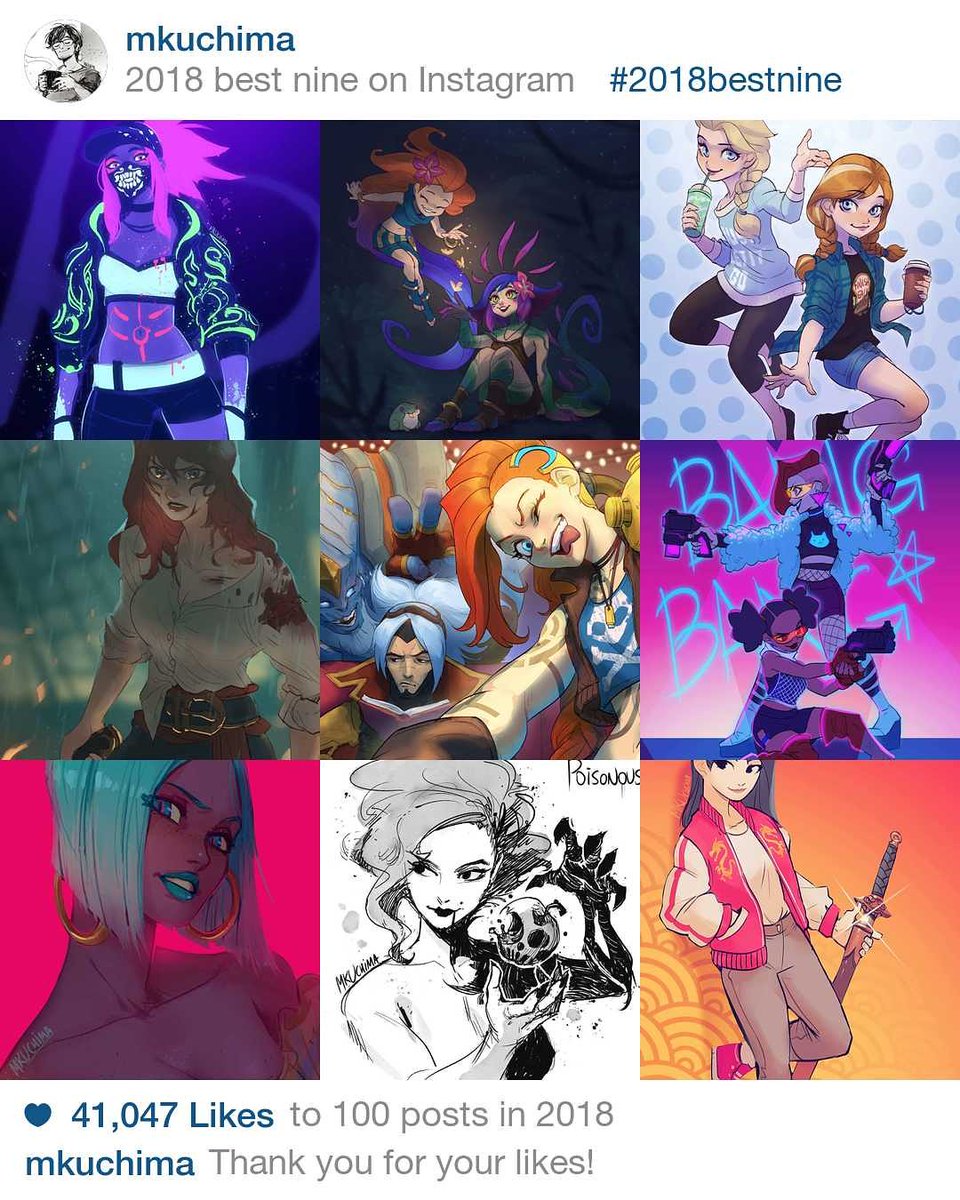 My best nine from Instagram! 
Thank you all for following my works this year ? 
#bestnine2018 #topnine2018 