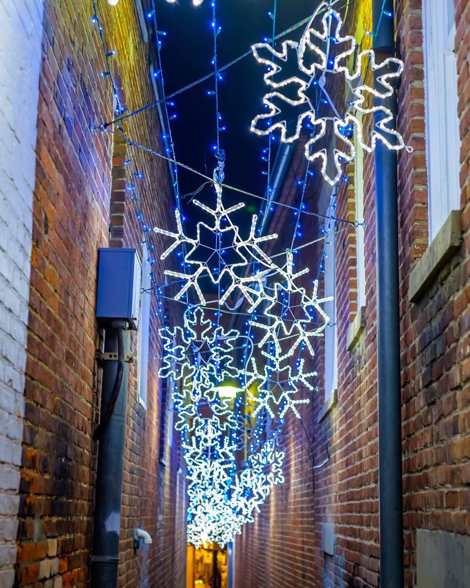 A magical #Annapolis alley ❄️
...
📸bobpetersonphoto