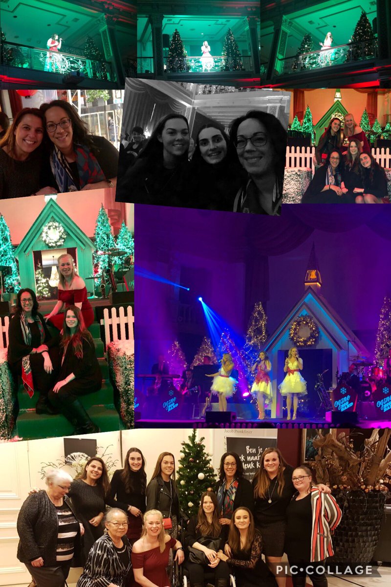Een heerlijke manier om de kerstweek te beginnen met de kerstshow <a href="/OG3NE/">OG3NE</a> <a href="/AmrathKurhaus/">Amrath Kurhaus</a> Wat een geweldige zangeressen zijn jullie toch, op naar de theatertour! #mascaraopmijnknieën met <a href="/Kimmm01/">Kimm 🎀</a> en @deessiejj bij #allesisnoghier