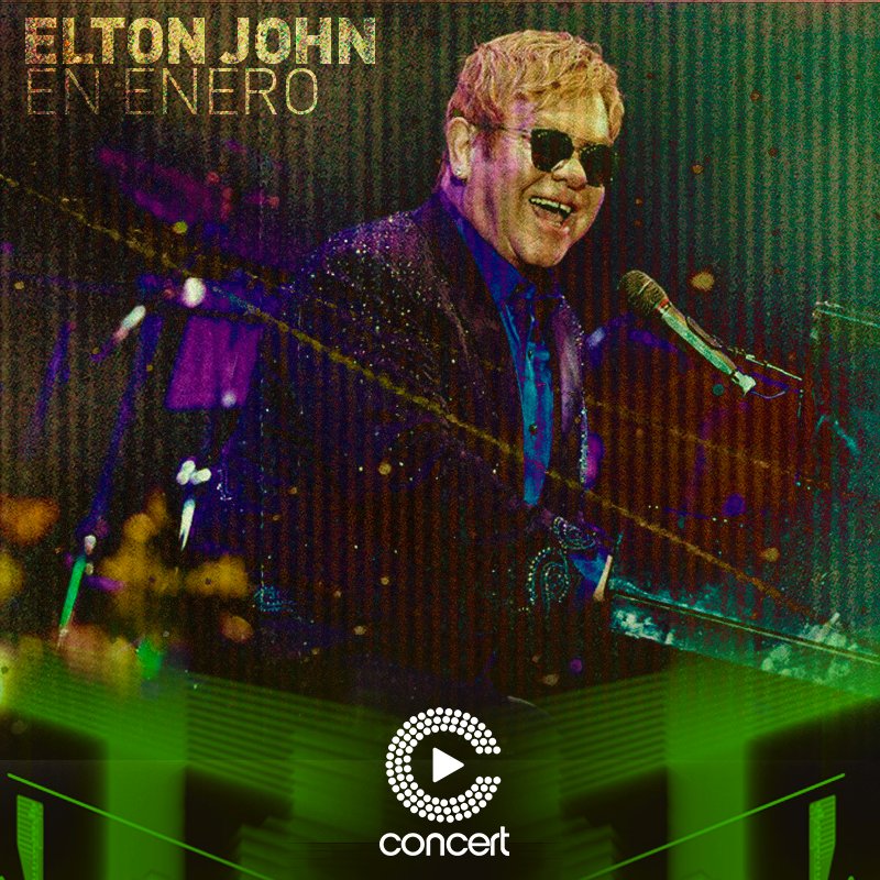 Concert_Channel's tweet image. ¡En enero no te pierdas a Sir @eltonofficial en #ConcertChannel! 🙌