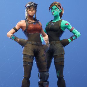 KlingLukas's tweet image. Fortnite came back with skull trooper  yuletide, merry marauder and ginger gunner. But they will never take back Renegade Raider and my back up is Ghoul trooper.