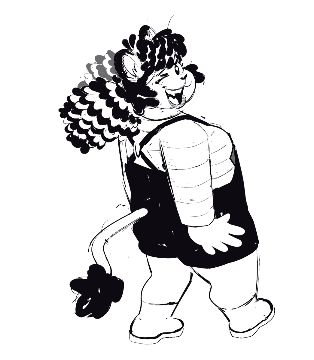 just felt like drawing overalls ?‍♂️ 