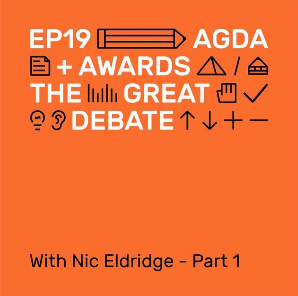 Part 1 of a <a href="/nvrnotcreative/">Never Not Creative</a> interview with our CEO, Nic Eldridge, discussing the #AGDADesignAwards, Design Students, and AGDA’s role within the industry.
anchor.fm/nevernotcreati…