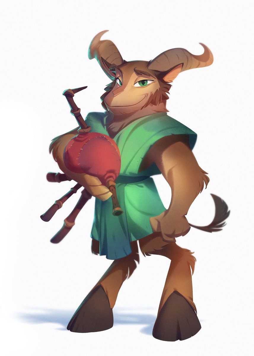 FromHappyRock's tweet image. I did the concepts for the Satyrs and Fauns in Fracture Hills! I was really delighted to see what a faithful adaptation they got in the final game :D

#Spyro #SpyroReigintedTrilogy