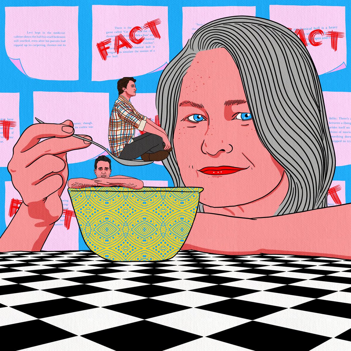 .<a href="/LifespanOfAFact/">The Lifespan of A Fact</a>'s Cherry Jones is perfect on the final #ShowPeople of 2018! bit.ly/2CnzSJZ
