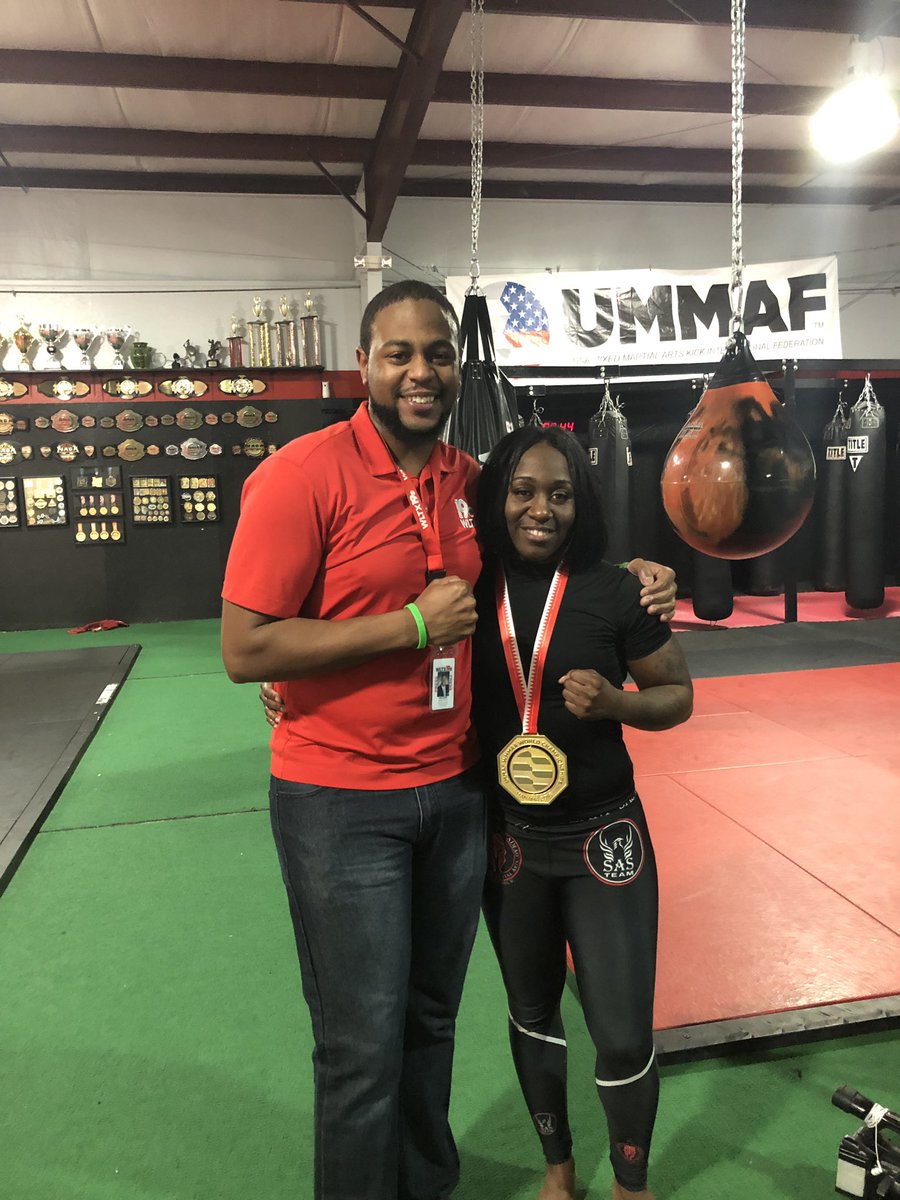 SmashSheHulk's tweet photo. Thanks #WLTXnews #2018IMMAFCHAMP https://t.co/C5LiBwmDJG
