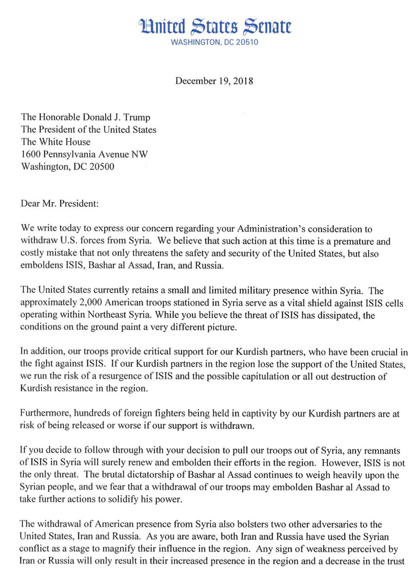 Lindsey Graham on Twitter: "Letter from @SenatorShaheen