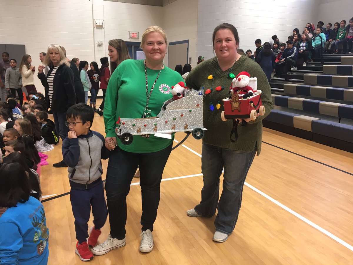 JMOdomElem's tweet photo. After reading The 12 Sleighs of Christmas, Odom’s engineers went to work designing and creating new sleighs! Our friendly “Sleigh Build-Off” competition was today to see which class created the safest and fastest new sleigh for Santa!!! @TAG_Education @SherriRinker @STEMGeorgia https://t.co/wAuSOBxR36