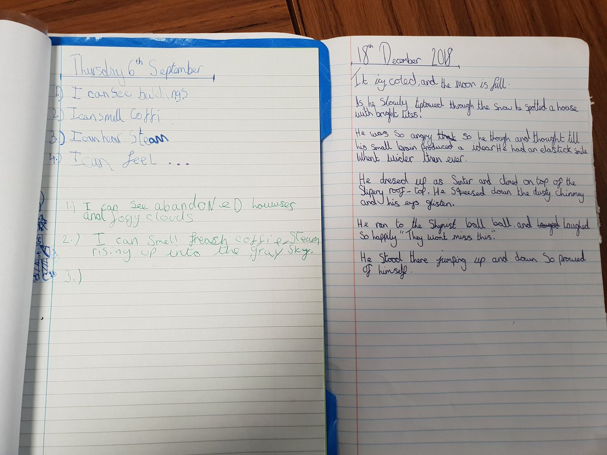 SAXEnglish's tweet photo. This kind of progress is why our students achieve so much. It's all about repetition and no gimmicks. Same student in test conditions... #proud #heisamazing @SouthAxholme1 https://t.co/bjUTAFBBzU
