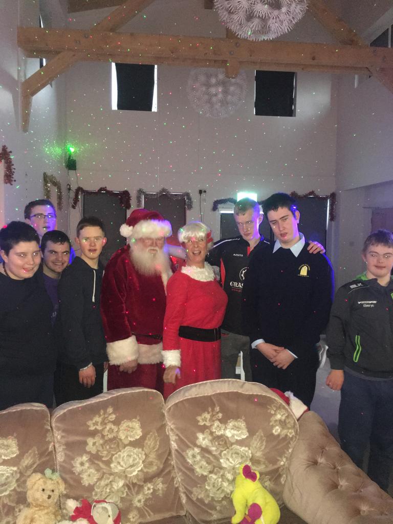 Some of our students enjoyed a lovely trip to see Santa and Mrs. Claus at The Burren Nature Sanctuary today.
