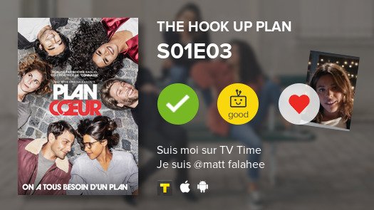 htgaw_top's tweet photo. cc les boT jviens de rgd S01E03 of The Hook Up Plan! #hookupplan  #tvtime https://t.co/eo0nAlaBmC https://t.co/hHRHWAxUYy