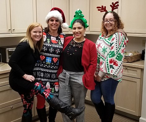 OBeeCU's tweet photo. 🎄 O Bee staff are getting into the xmas spirit. Every day we've had a different holiday theme - take a look! 😍 https://t.co/gfr7uUaZVS