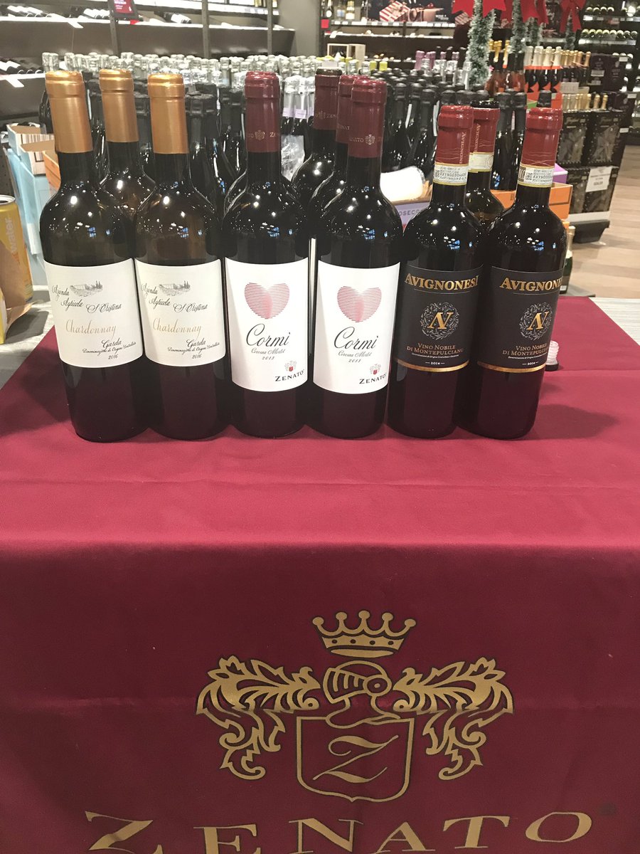 Tasting great wines by <a href="/zenatowinery/">Zenato Winery</a> <a href="/avignonesi/">Avignonesi</a> today! #yeg #yegwine #winelovers #christmaswines #WineWednesday