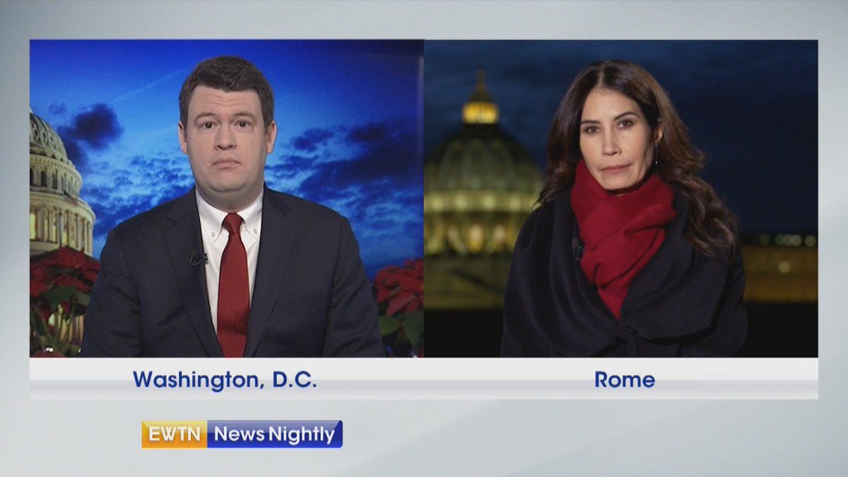 EWTNNewsNightly's tweet photo. .@pontifex accepts the resignation of an auxiliary bishop in Los Angeles accused of sexual misconduct with a minor in the 1990s. Vatican Correspondent @JulietLinley reports: https://t.co/wzw2KTnFyM https://t.co/12AEBD6VGB