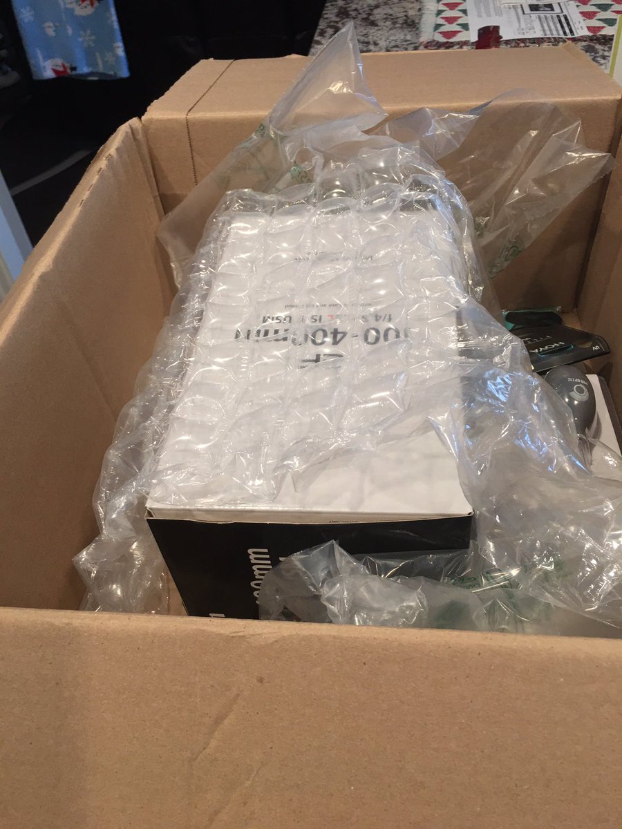 wst_photo's tweet photo. Received my order from @adorama today. Super disappointed with the packing job. Hope the lens survived the trip from coast to coast. Box definitely saw some action, accordion box now. @froknowsphoto #adorama #bandhphoto https://t.co/NbZELhFvfF