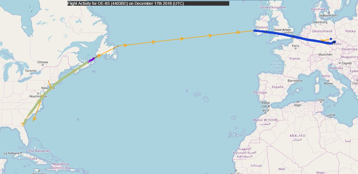 Iskander Makhmudov's (Ural Mining and Metals) OE-IIS 12/17/18 Savannah-Prague 12/18/18 Prague-Naples, FL 12/19/18 Naples-TeterboroOE-IIS was in Savannah for maintenance/refitting work.“'Transmachholding' : between corruption and state mafia" https://www.ecosprinter.eu/blog/transmachholding-between-corruption-and-state-mafia/