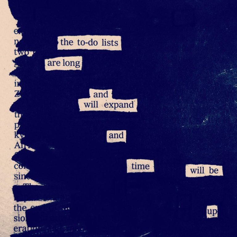 austinkleon's tweet image. Almost a new year. Stop worrying so much about productivity and getting things done. Start worrying about things worth doing.

austinkleon.com/2018/01/05/get…