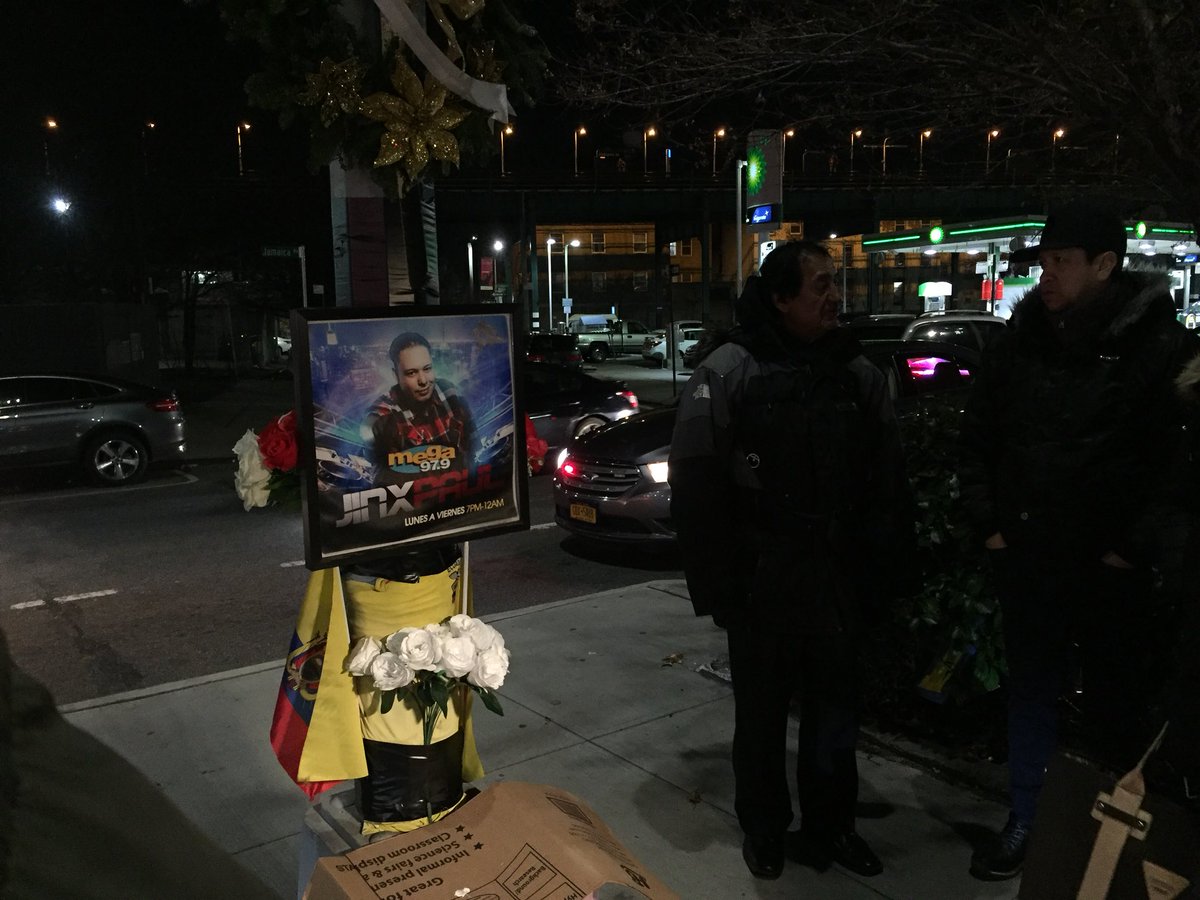 AlfredoT47's tweet photo. Hoy se cumplen dos años de la muerte de #JinxPaul el #DJ de @Mega979nyc atropellado en 2016 en #Brooklyn sus familiares y amigos siguen clamando por justicia. @Telemundo47 https://t.co/mUUkrO9obA