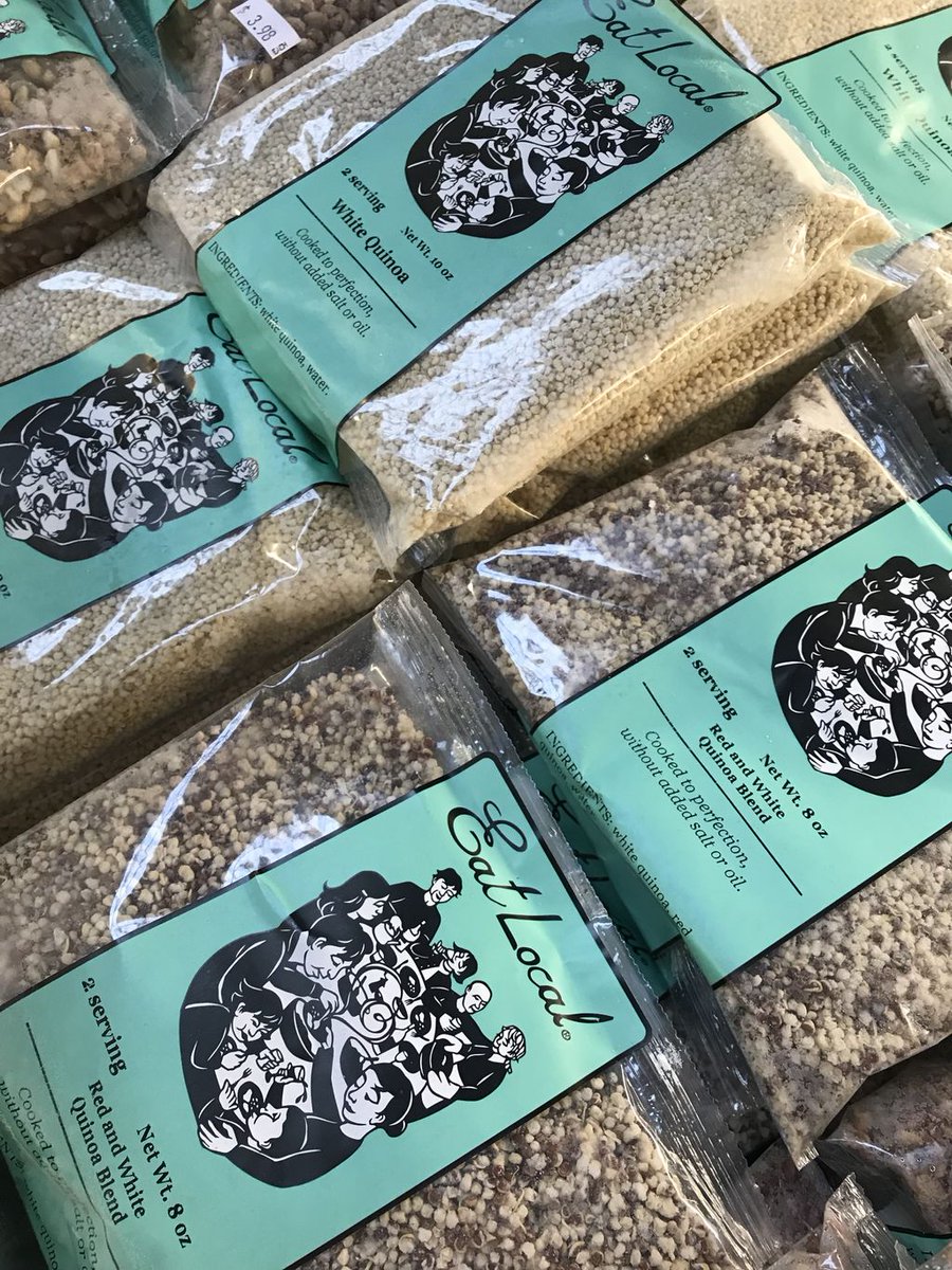 Let's talk quinoa!🌱
Quinoa contains all 9 of the essential amino acids that cannot be made by the body! Amino acids are the the building blocks of protein. As one of the few plant foods with all 9 amino acids, this makes it a great protein source for vegetarian and vegan diets