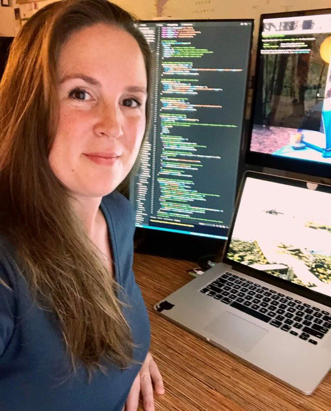 A big shout out to Kate McFaul! Kate wrote 2,400 lines of code to create online app for the teens to sign in &amp; out on of the Teen Center, and for KHF to track data. It's awesome! Check out katemcfaul.surge.sh for more of her work. Thank you Kate!! 💜