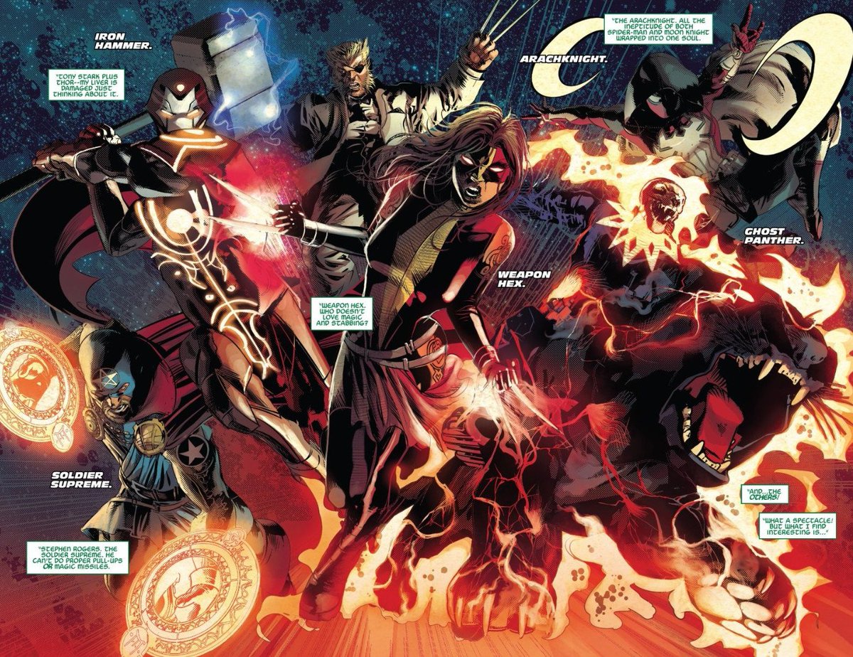 VENCOMICS_1's tweet photo. #Marvel #Comics
Los personajes Mash-Up creados para el evento #InfinityWarp, podrían tornarse permanentes en una nueva realidad creada por Adam Warlock. https://t.co/4HUiOmwhvW