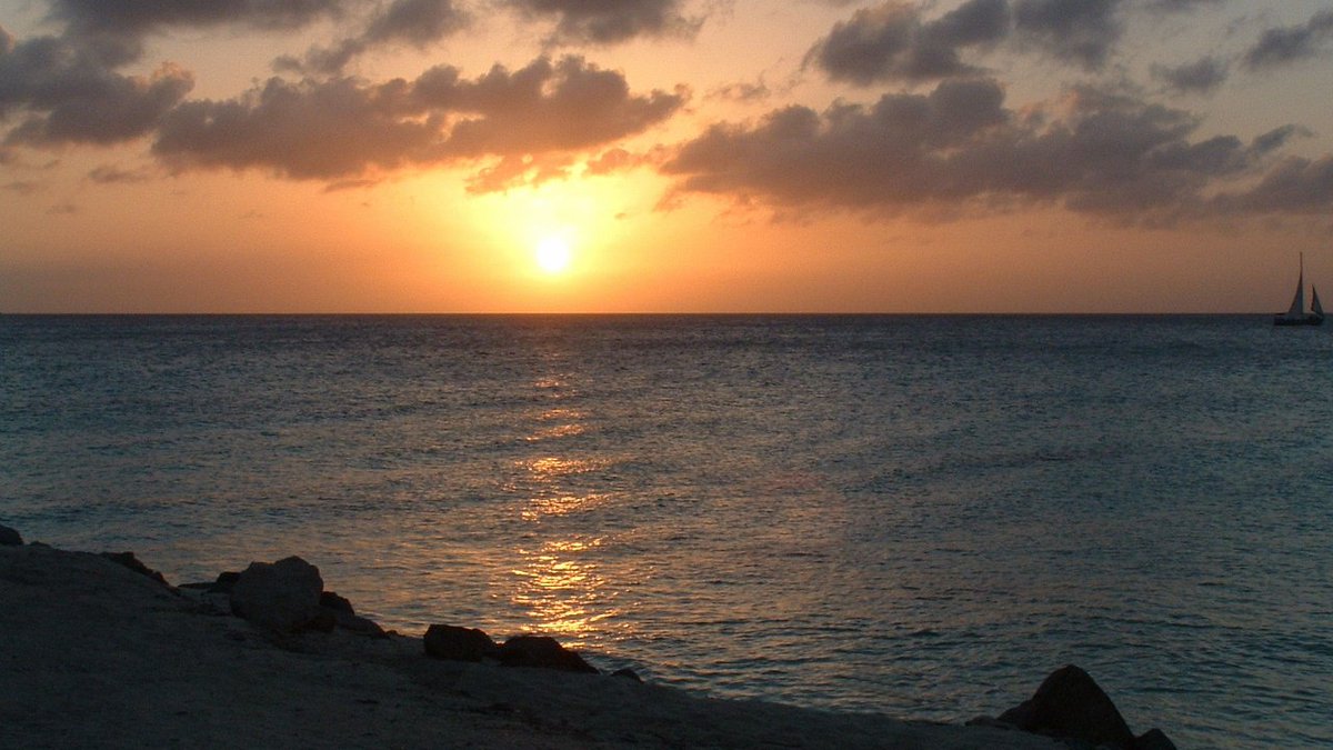 Another sunset in Aruba. 
PHOTO/Adam Steinfeld