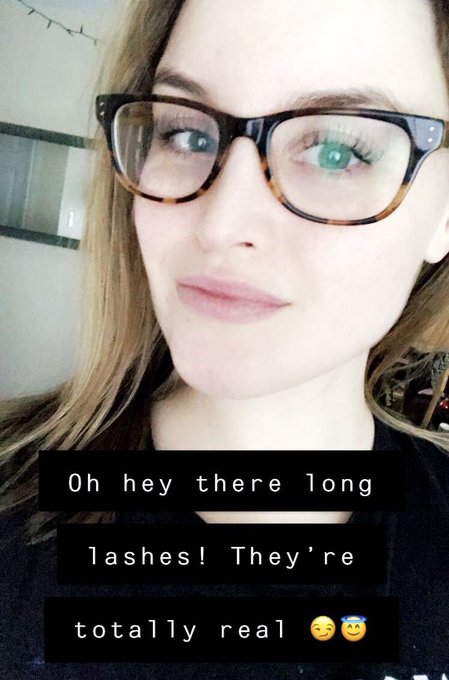 Yay my lashes are pretty and long again! See you guys tomorrow with these bad boys. 😂 https://t.co/v<a href="/tag/onmfc"class="tags"><span>#onmfc</span></a>