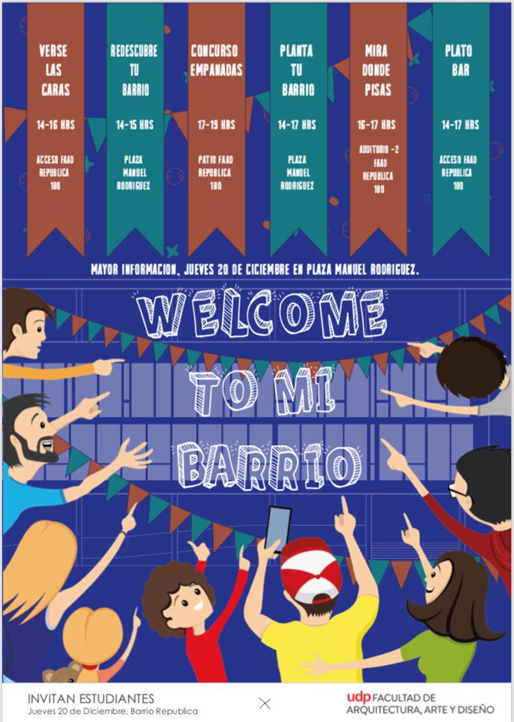 PatrimonioRepub's tweet photo. Los invito al Barrio República a compartir con los alumnos de arquitectura de la UDP proyectos comunitarios.... https://t.co/Cf6KQ55jeq