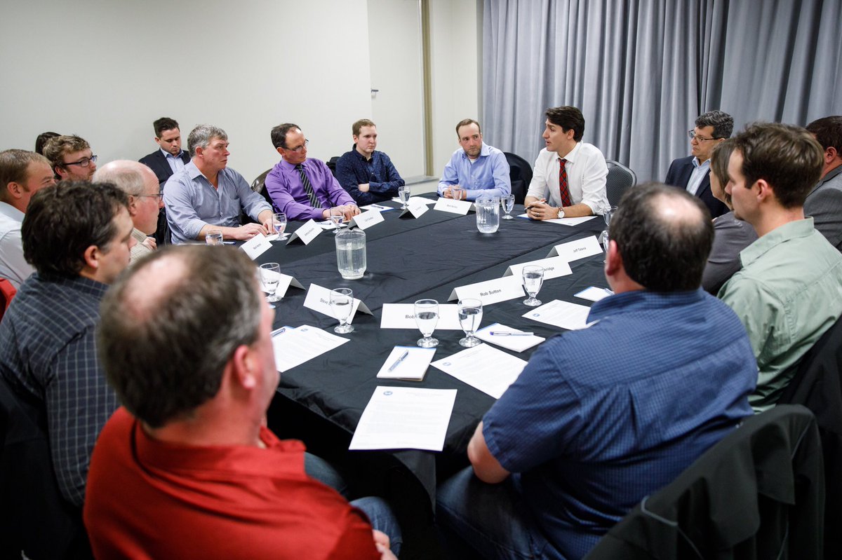 Our dairy farmers work hard every day to produce the quality, made-in-Canada products we enjoy – and our government is committed to working with them and supporting our industry. My thanks to the farmers who came to share their ideas & perspectives with me tonight in Napanee, ON.