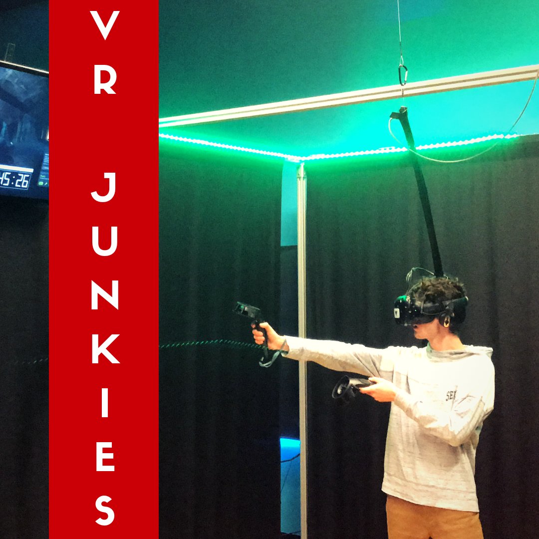 vrjunkiesorem's tweet photo. Come in and break from all the holiday shopping at VR Junkies Orem! We have games for all ages that are sure to leave you smiling this #Christmas season.
#virtualreality #thingstodoinutah #utahcounty https://t.co/zPbYrTsSsh