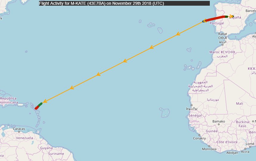 Roman Abramovich's (Evraz) P4-MES 12/18/18 Nice-St Martin 12/19/18 St Martin-MoscowICYMI Dmitry Rybolovlev's M-KATE has been in Antigua, 106 miles from St Martin, since 11/29"Roman Abramovich was deemed potential 'security threat' by Swiss police" https://www.bbc.com/news/world-europe-45641867