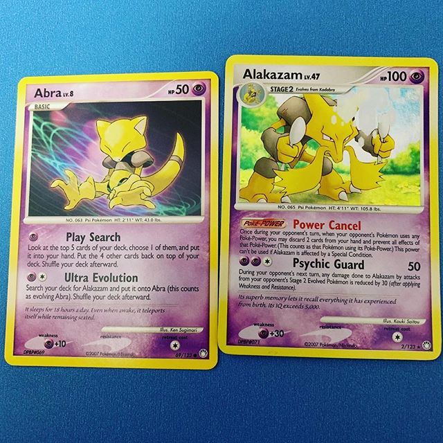 Fun fact! Due to legal rasons Kadabra Pokemon cards haven't been printed since 2003 so all Abras since can evolve straight up! #Pokemon #Pokemontcg https://t.co/WIIBI0FHzk Fun fact! Due to legal rasons Kadabra Pokemon cards haven't been printed since 2003 so all Abras since can evolve straight up! #Pokemon #Pokemontcg https://t.co/WIIBI0FHzk