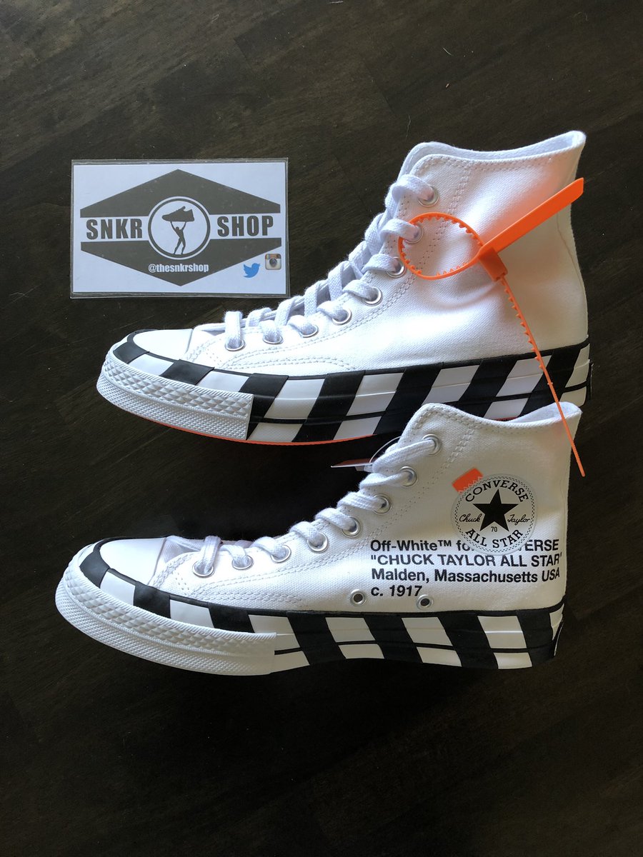 TheSNKRshop's tweet photo. Converse Chuck Taylor All Star 70s Off White
• DM to purchase
•
•
•
#jordan1 #offwhite #zoomfly #offwhitejordan #UNC #converse #zoomflyoffwhite #nikeoffwhite #Jordanoffwhite #converseoffehote #chucktaylor #supreme #offwhiteconverse #airjordan #airmax97 #offwhitesneakers https://t.co/YXqid0f7P3