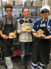 CCIHospitality's tweet photo. Gingerbread houses complete today! #tistheseason @CCIHospitality @CCI_SCDSB https://t.co/t9GoGSwvnU