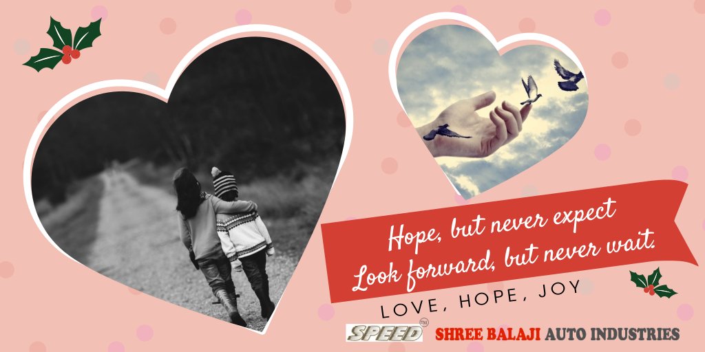 Hope, but never expect.
Look forward, but never wait.
#ThursdayMotivation #ThursdayThoughts #HopeforLife #Hope