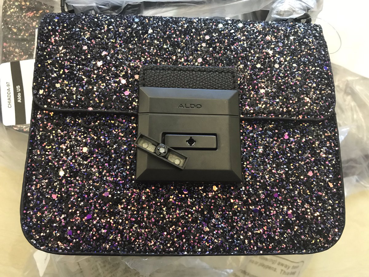 aldo glitter bolsa